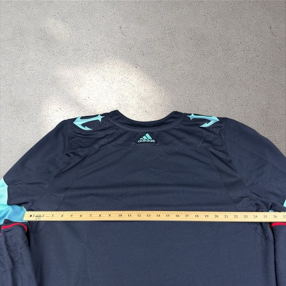 Adidas PRIMEGREEN Seattle Kraken Home Hockey Jersey NHL Men's Sz 60 3XL NWT - Picture 7 of 7